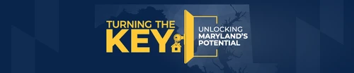 A logo and text for "Turning the Key". 