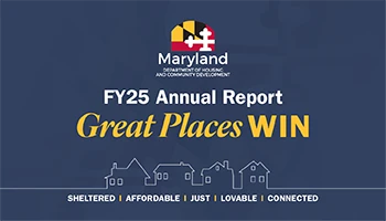 DHCD FY25 Annual Report - Great Places Win