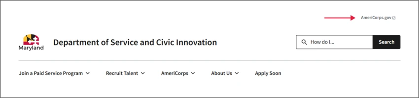 Screenshot example of the Drupal utility navigation