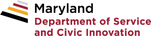 Maryland Department of Service and Civic Innovation logo