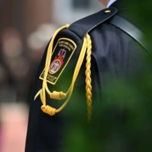 A Maryland State Fire Marshal shoulder patch