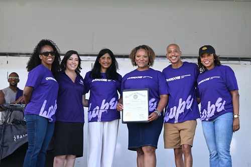 Lt. Governor Aruna Miller commemorates  International Overdose Awareness Day