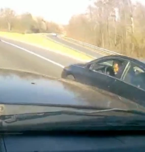 The suspect in the homicide of Delonte Hicks captured on a dashcam 