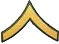 A Maryland State Trooper First Class badge