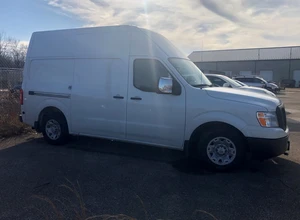 a white cargo fleet van similar to the one that Charles Marks was driving