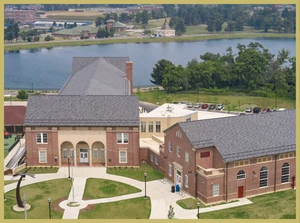 Exterior view of a middle school