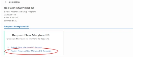 Maryland ID Creation for 3 Hour Alcohol & Drug Customer Certifications Screenshot 7