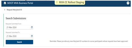 Maryland ID Creation for 3 Hour Alcohol & Drug Customer Certifications Screenshot 8
