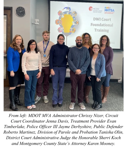 DWI Court Foundation Training Members