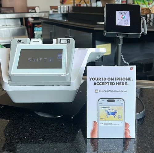 Camden Yards Mobile Driver's License Machine