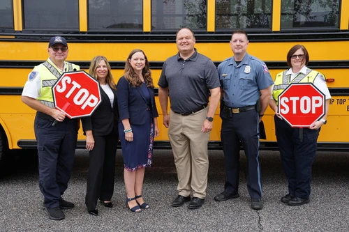 Group Photo with Crossing Guards 