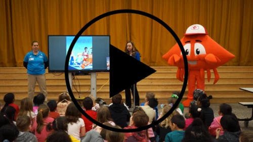 Cheswick the Crab, and the Highway Safety Office’s Community Engagement staff 