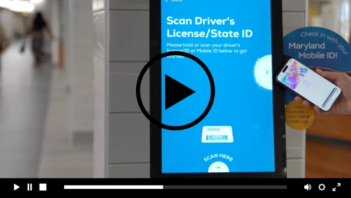 How To Use Your Maryland Mobile ID to Check-In to Your MVA Appointment Screenshot