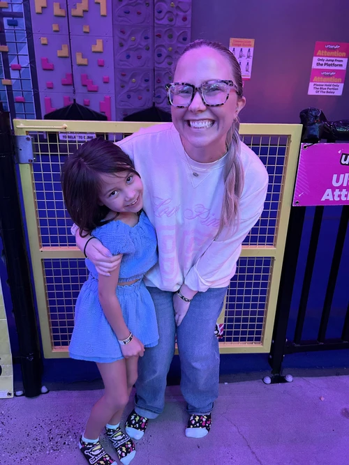 military family mom and kid